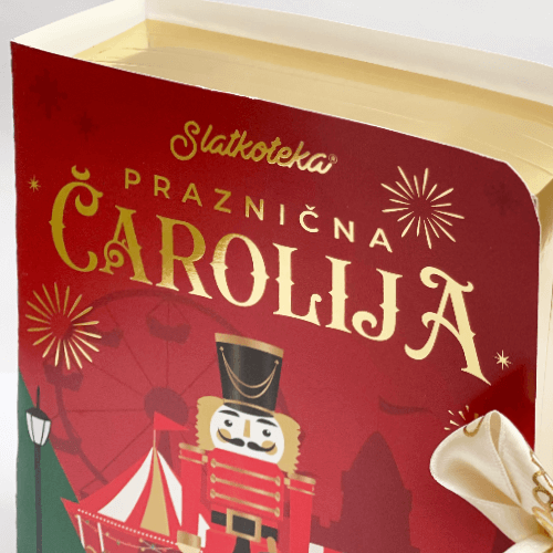 Božićna knjiga sa brownie zalogajima 650g