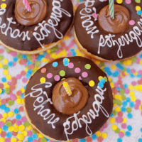 Rođendanska krofna – čoko