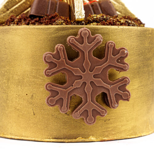 Čokoladna saksija sa novogodišnjom jelkom 650g