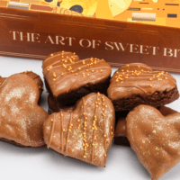 Umetnička knjiga sa brownie zalogajima 650g