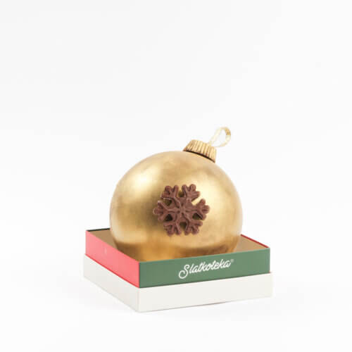 Čokoladna novogodišnja kugla