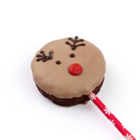 Novogodišnji brownie na štapiću