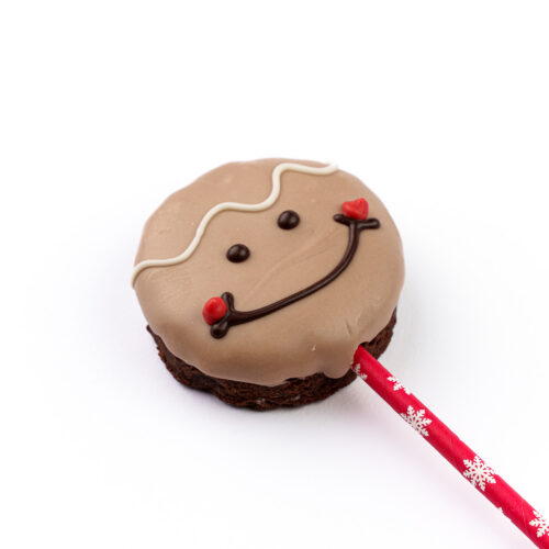 Novogodišnji brownie na štapiću